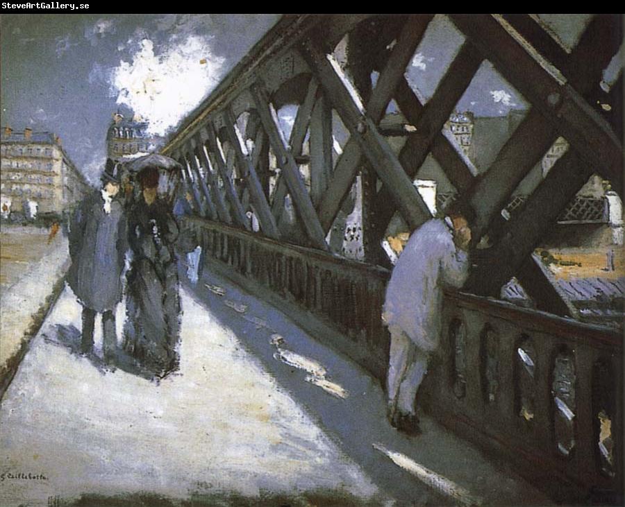 Gustave Caillebotte Study of pier